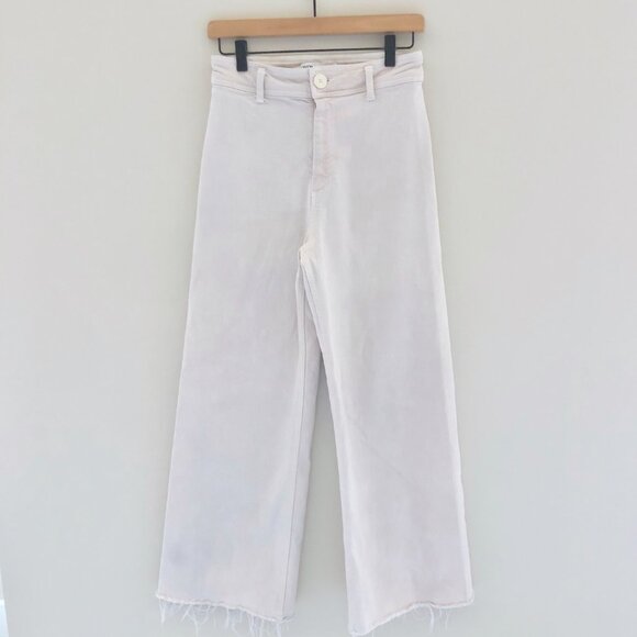 ZARA Marine Straight Wide Leg Pant - Picture 3 of 6